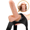 Pretty love - harness slip harness universale con dildo tom 20 cm naturale-7