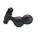 Mr play - plug anale vibrante in silicone nero-4