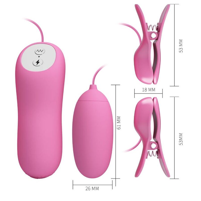 Pretty love - eletric shock and vibro-bullets pink-7