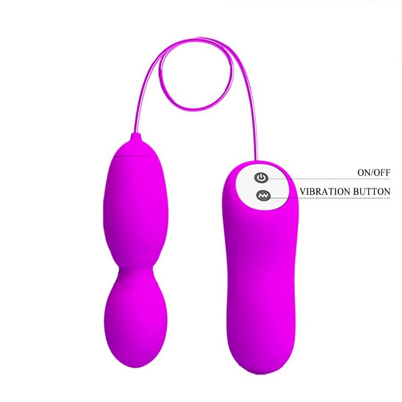 Pretty love - vega rotation and vibration massager with 12 functions fuchsia-5