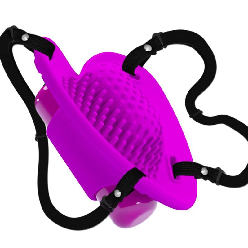 Pretty love - clitoral massager heartbeat 10 vibration modes purple-1