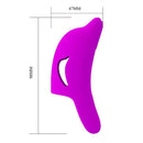 Pretty love - delphini powerful fingering stimulator purple-8