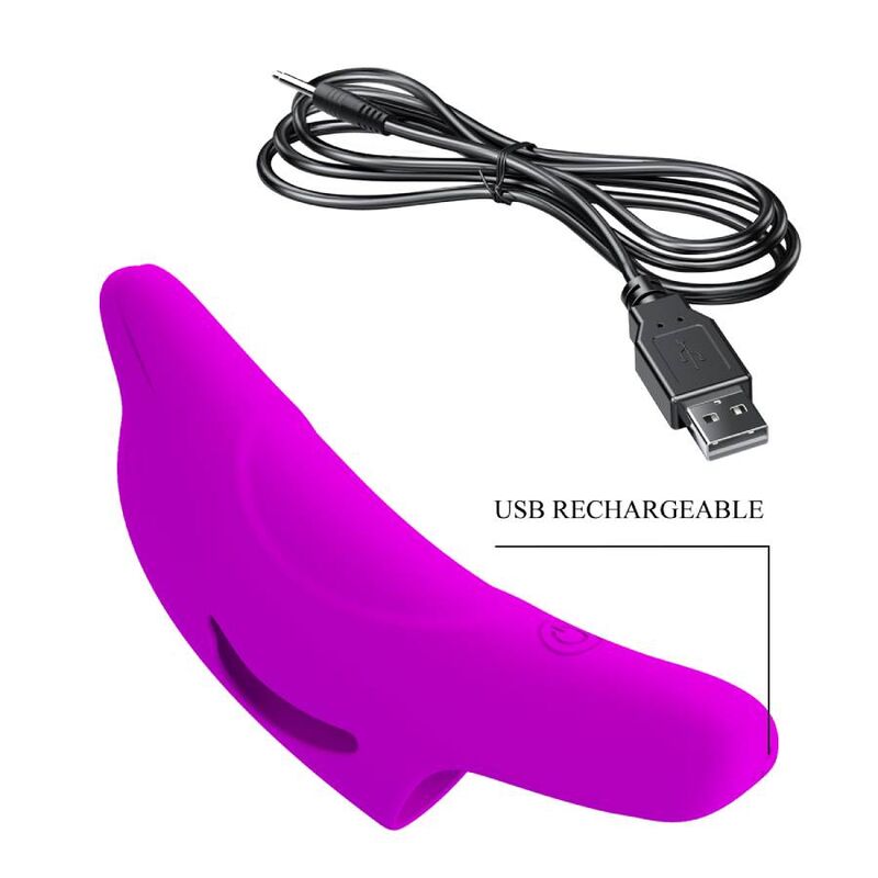 Pretty love - delphini powerful fingering stimulator purple-7