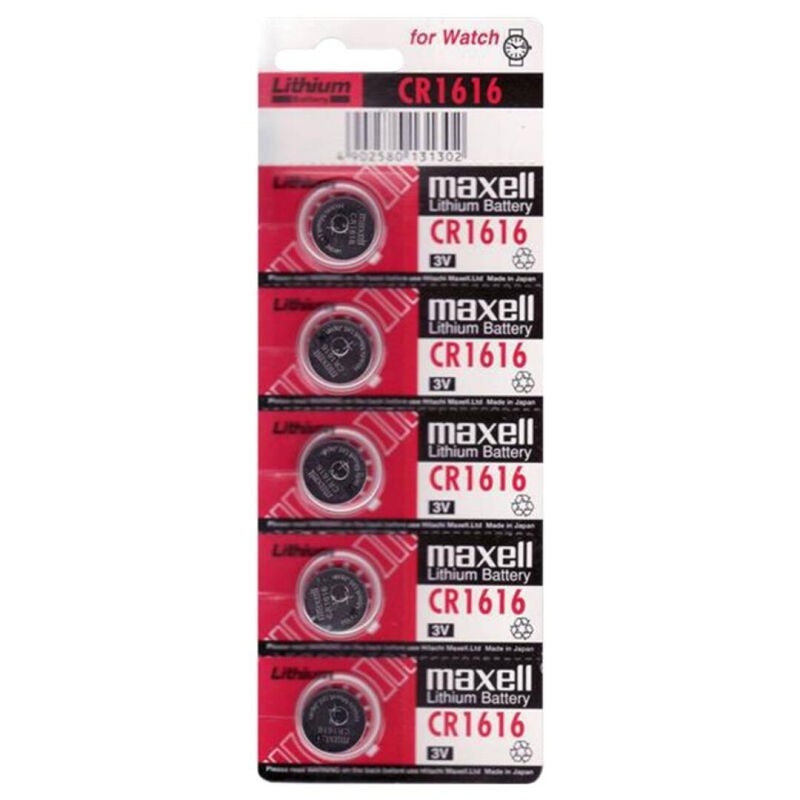 Maxell batteria litio cr1616 3v 5uds-0