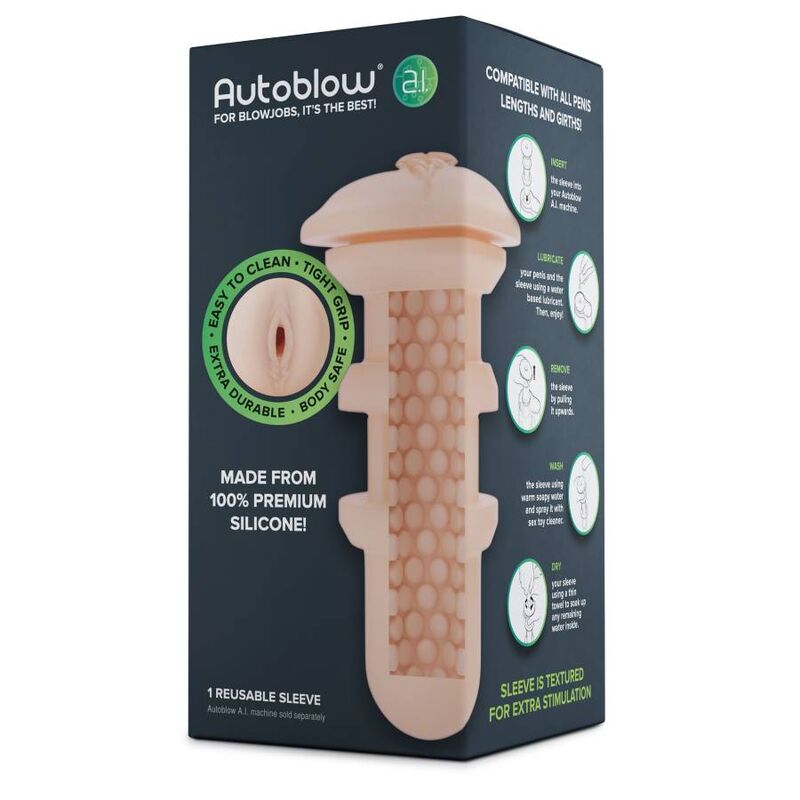 Autoblow - ai vagina sleeve skin