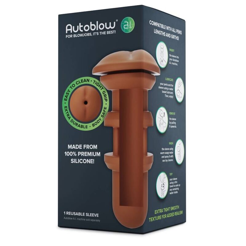 Autoblow - ai anus sleeve marrone