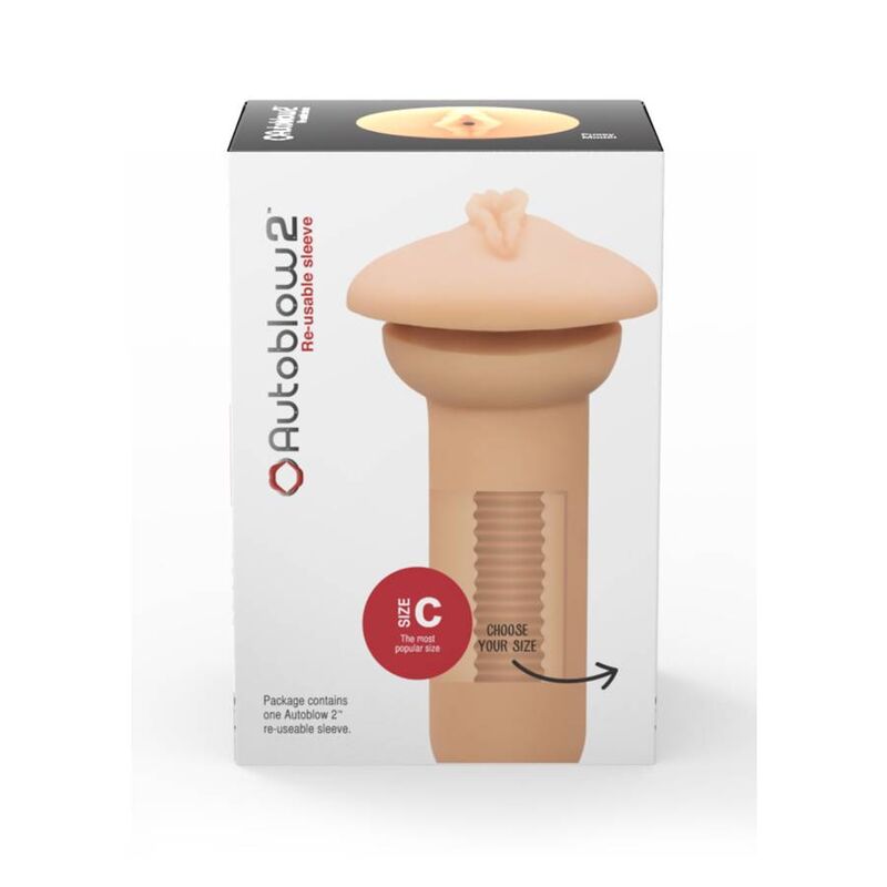 Autoblow - 2+ maniche vagine misura c