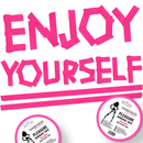 Darkness non sticky tape pink 15m-1