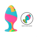 Intense - silicone plug set multicolored