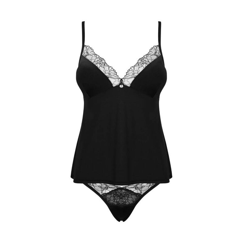 Obsessive - top e mutandine bella rou m/l