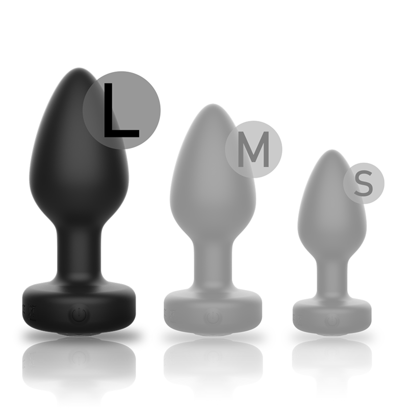 Ibiza - remote control anal plug vibrator size l