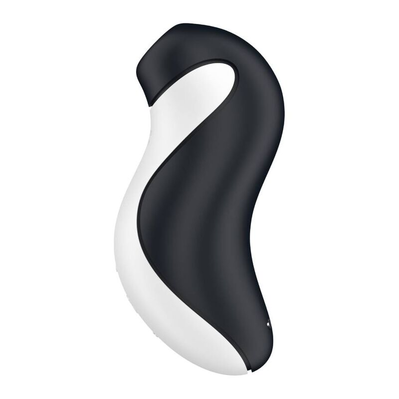 Succhia clitoride con vibrazione Satisfyer Orca bianco/nero