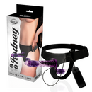 Harness attraction rodney doble penetraciÓn vibrador 18  x 3.5cm-0