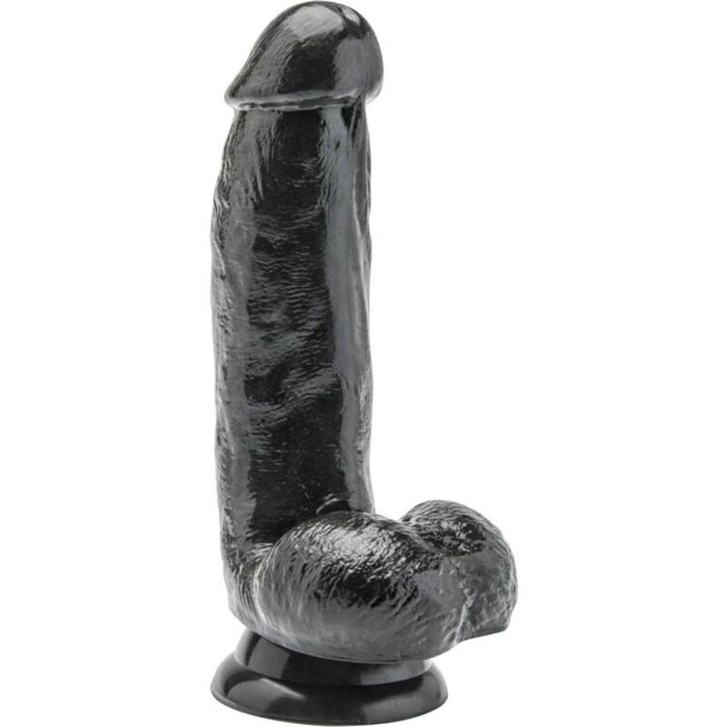 Get real - dildo 12 cm con palline nere