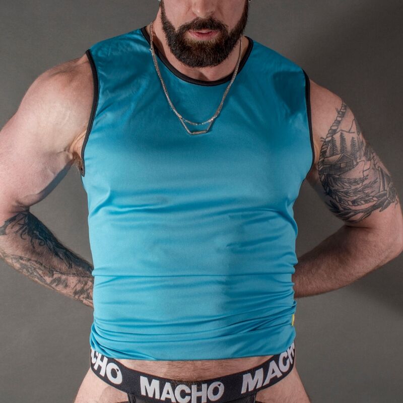 Maglietta blu macho l/xl