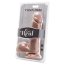 Get real - dildo 18 cm con pelle di pelle