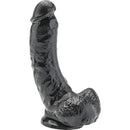 Get real - dildo 20,5 cm con palline nere