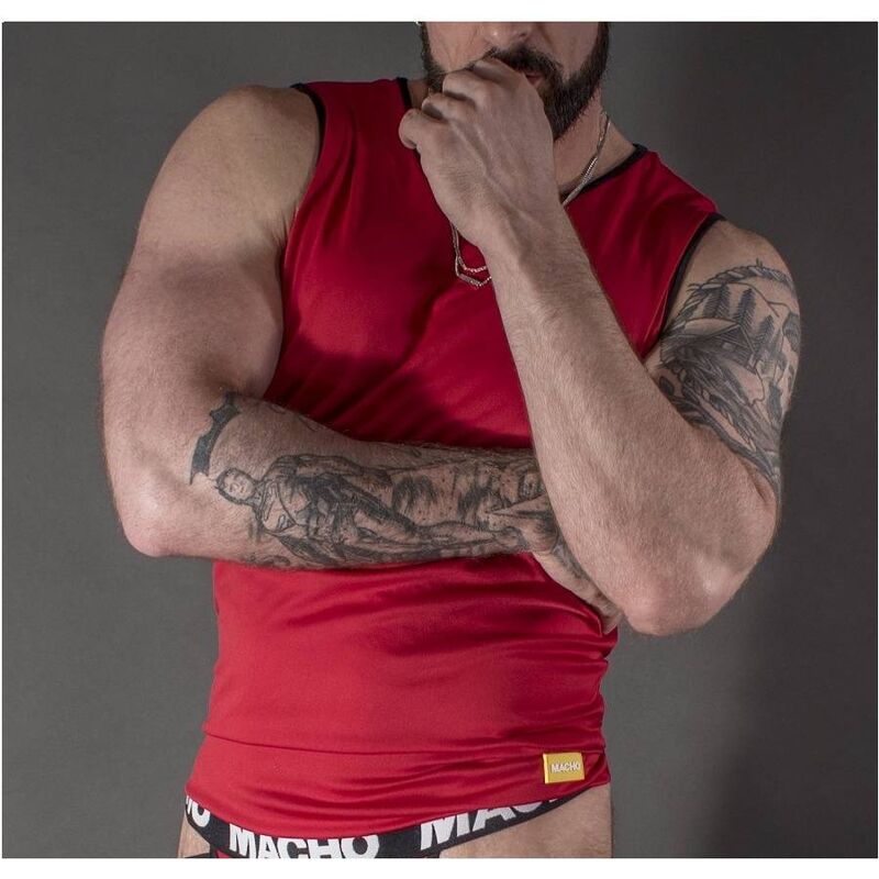 Maglietta macho rossa l/xl