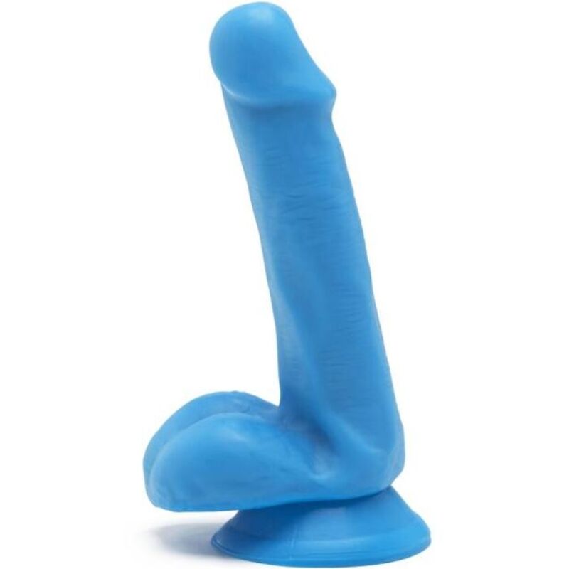 Get real - happy dicks dildo palline 12 cm blu