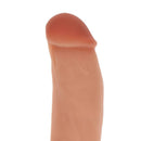 Get real - dildo in silicone 18 cm con pelle di pelle