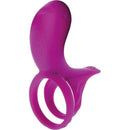 Xocoon - anello stimolatore di coppia fucsia