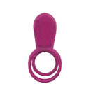 Xocoon - anello stimolatore di coppia fucsia