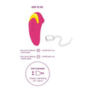 Xocoon - stimolatore d''amore infinito fucsia-4