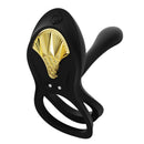 Zalo - bayek vibrating couples ring black-1