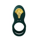 Zalo - bayek vibrating couples ring green-7