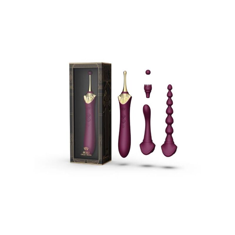 Zalo - bess 2 clitoral massager purple-13