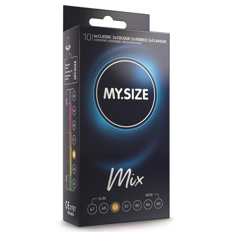 My size mix preservativi 53 mm 10 unitÀ-0