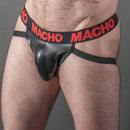 Macho - mx25rc jock pelle rossa m