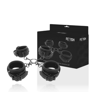Manette e polsiere Fetish submissive set cavigliere e polsiere