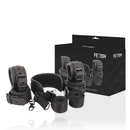 Fetish submissive  posiciÓn master con 4 esposas con forro de nopreno-0