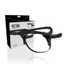 Fetish submissive arnÉs silicona negro g-spot 16cm-0