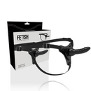 Fetish submissive arnÉs silicona negro realistic 16cm-0