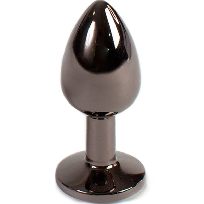 Secret play - butt plug gunmetal misura piccola 7 cm