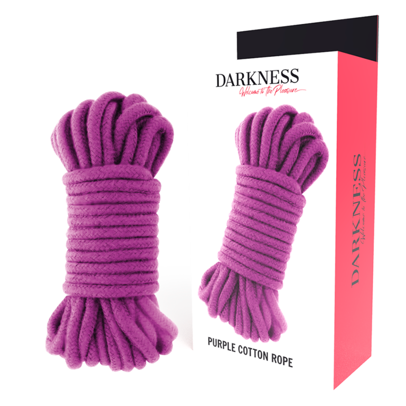 Darkness kinbaku rope 5 m - purple-0