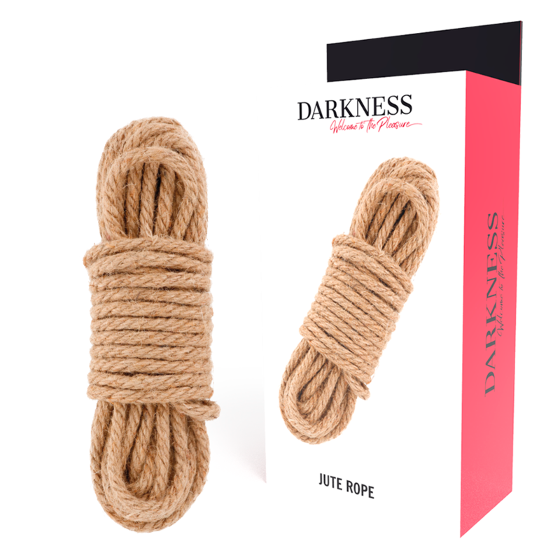 Darkness kinbaku rope 5 m - jute-0