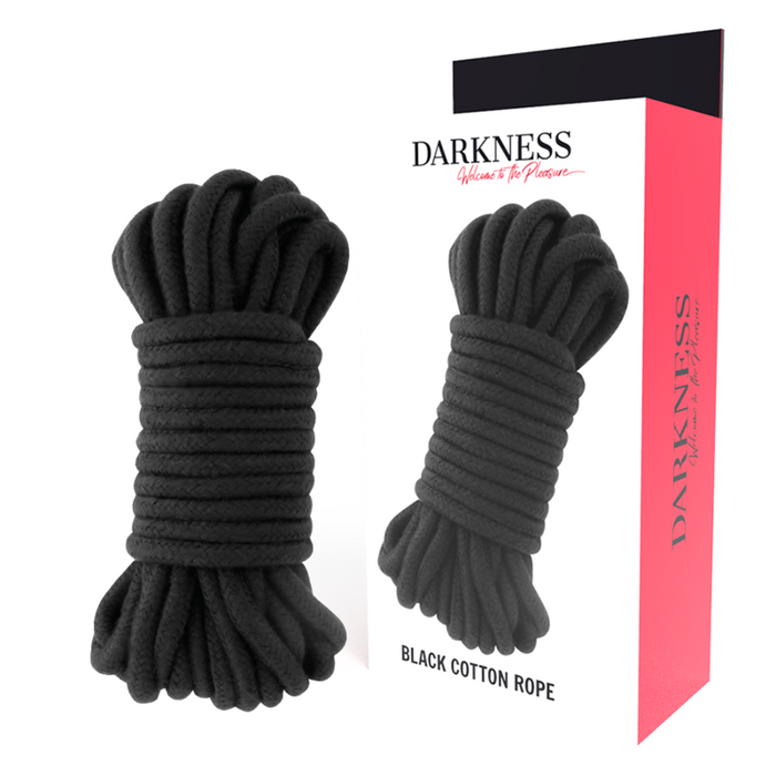 Attrezzature e corde Darkness kinbakucorda nera 10 m