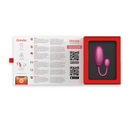 Oninder - tokyo vibrating egg pink 7.5 x 3.2 cm free app