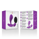 Intense - shelly anal plug remote control purple