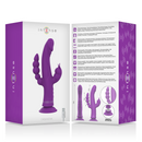 Intense - casanova vibrator rabbit silicone triple engine purple