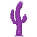 Intense - casanova vibrator rabbit silicone triple engine purple