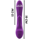 Intense - luigi vibrator rabbit silicone purple