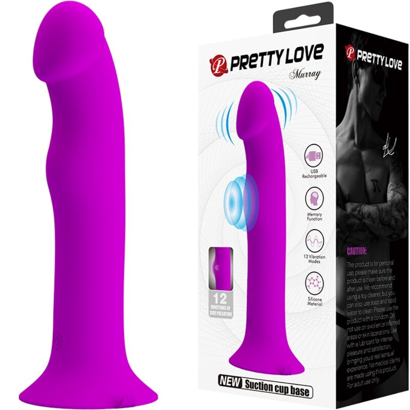 Pretty love - murray vibrator and stimulator purple