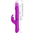 Pretty love - vibratore rotante reese viola-5