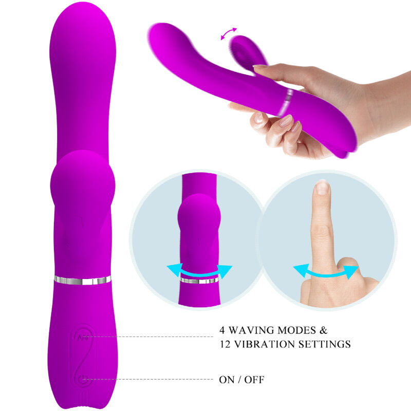Pretty love - vibratore del clitoride-4