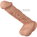 Bellissimo incontro bergrisi dildo realistico e flessibile 26 cm - carne-6