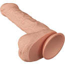 Bellissimo incontro bergrisi dildo realistico e flessibile 26 cm - carne-5
